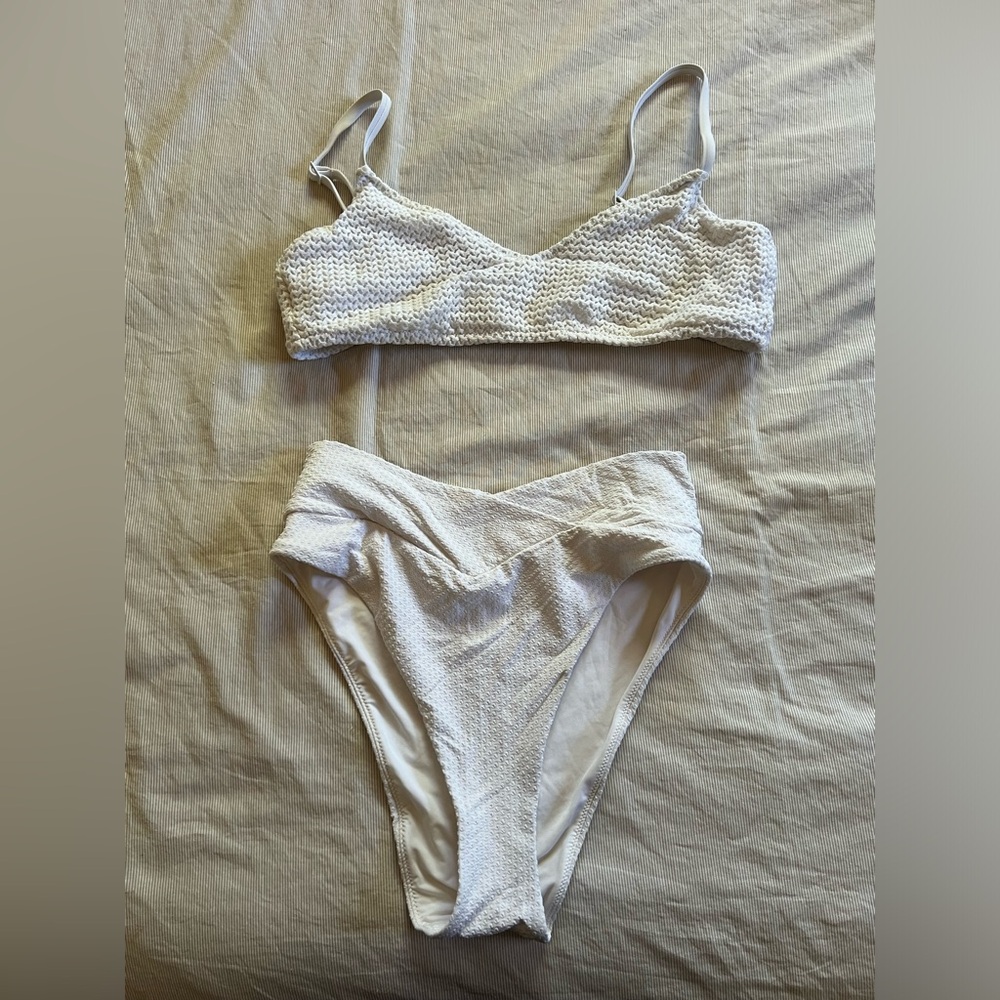 White bikini